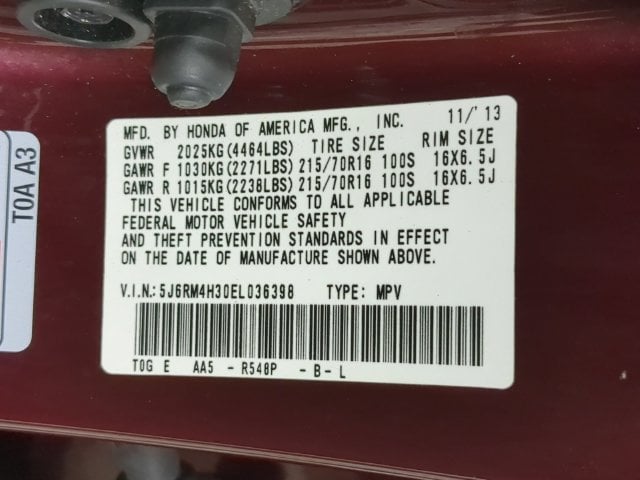 2014 Honda CR-V LX - Photo 30