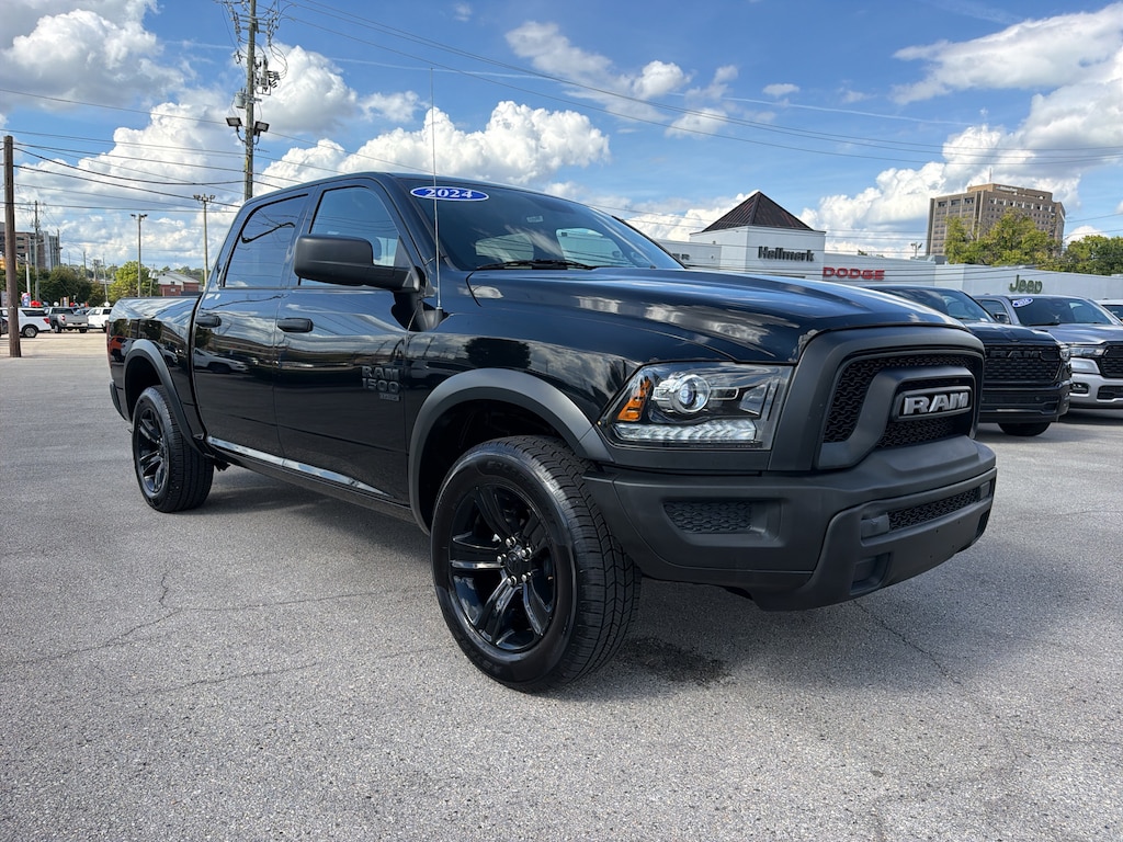 Used 2024 Ram 1500 Classic Warlock Cab; Crew; Short Bed