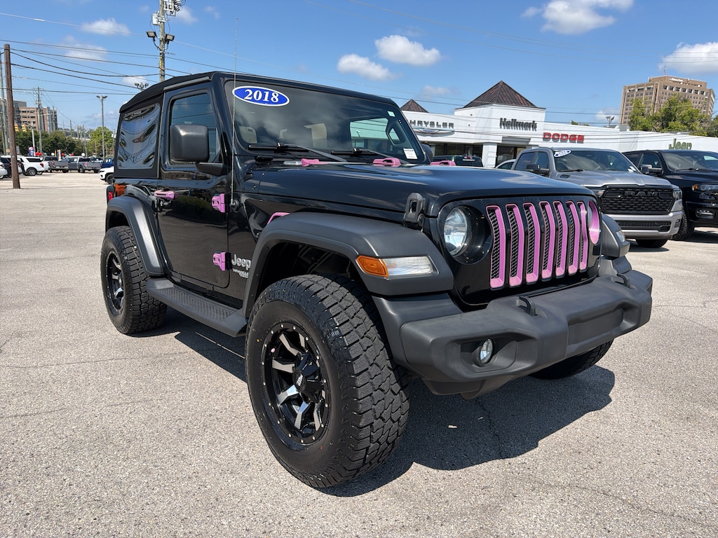 Used 2018 Jeep Wrangler Sport S Sport Utility