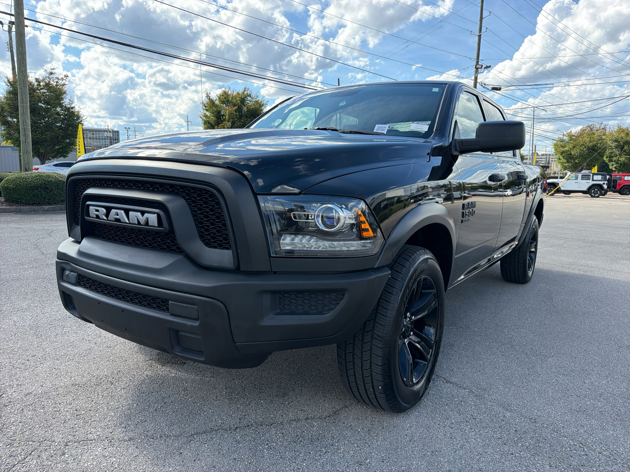Used 2024 Ram 1500 Classic Warlock Cab; Crew; Short Bed