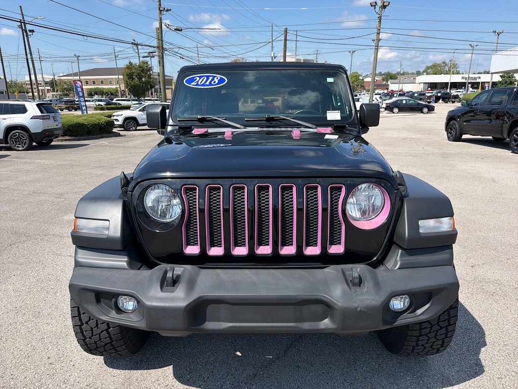 Used 2018 Jeep Wrangler Sport S Sport Utility