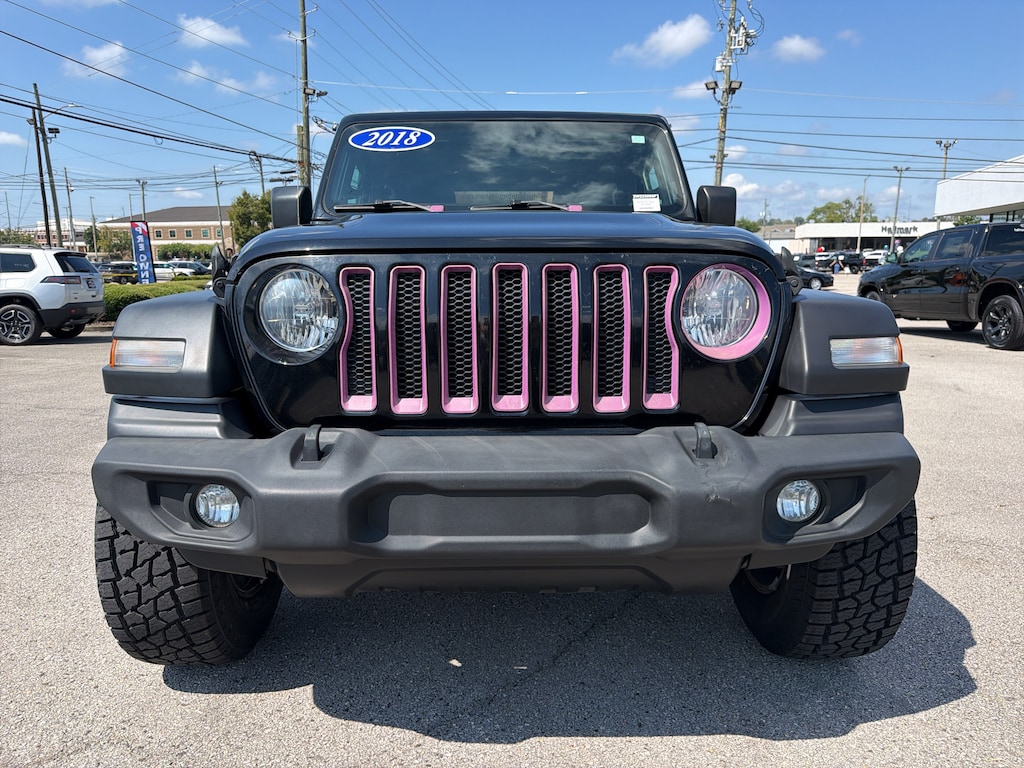 Used 2018 Jeep Wrangler Sport S Sport Utility