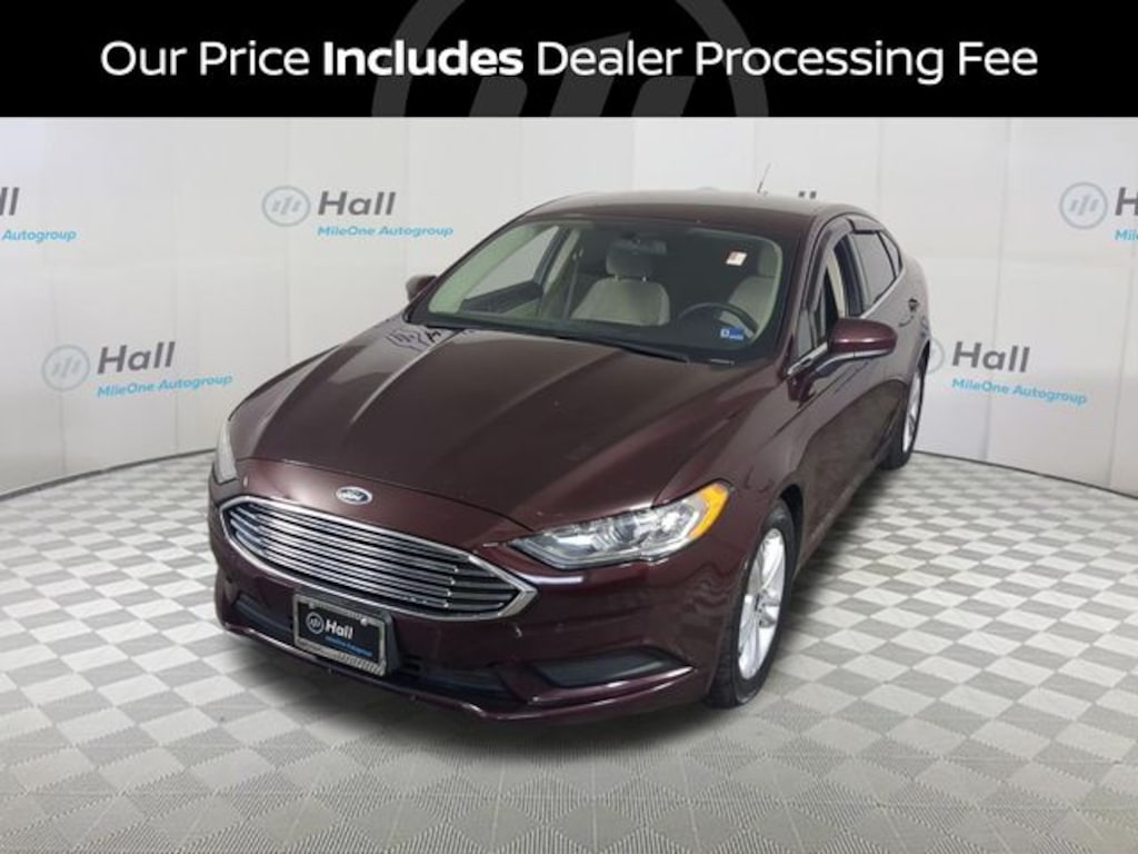 Used 2018 Ford Fusion SE Sedan