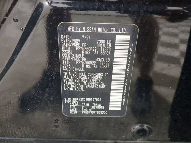 2024 Nissan Armada Platinum - Photo 31
