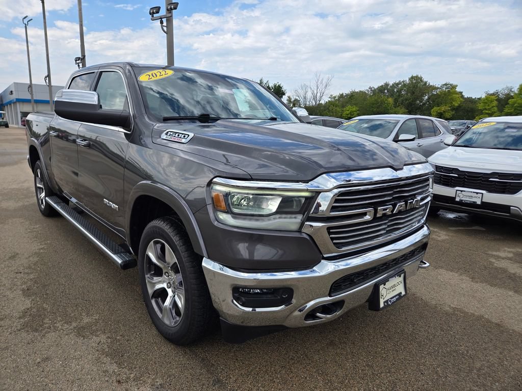 2022 Ram 1500 Laramie Crew Cab 4x4 57 Box Truck