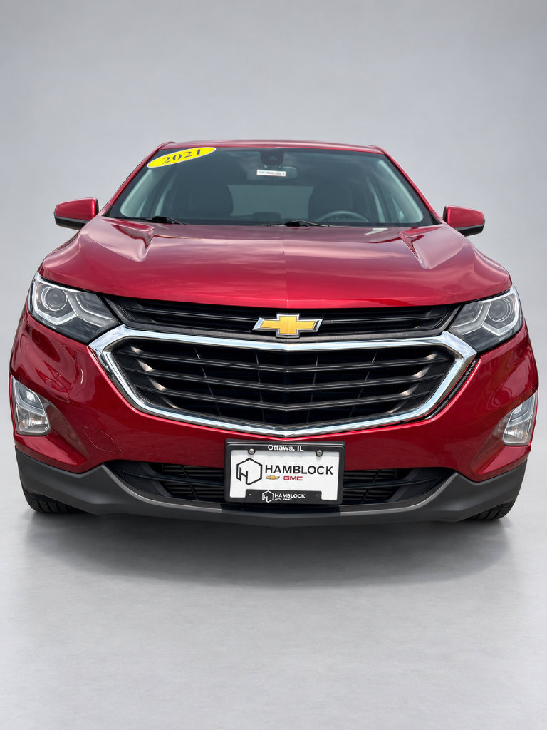 Used 2021 Chevrolet Equinox LT with VIN 2GNAXKEV7M6156721 for sale in Ottawa, IL
