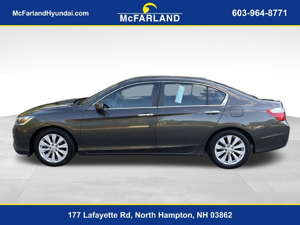 Used 2014 Honda Accord EX-L with VIN 1HGCR2F80EA132268 for sale in North Hampton, NH