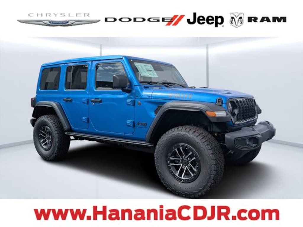 New 2026 Jeep Wrangler 4-DOOR WILLYS Sport Utility