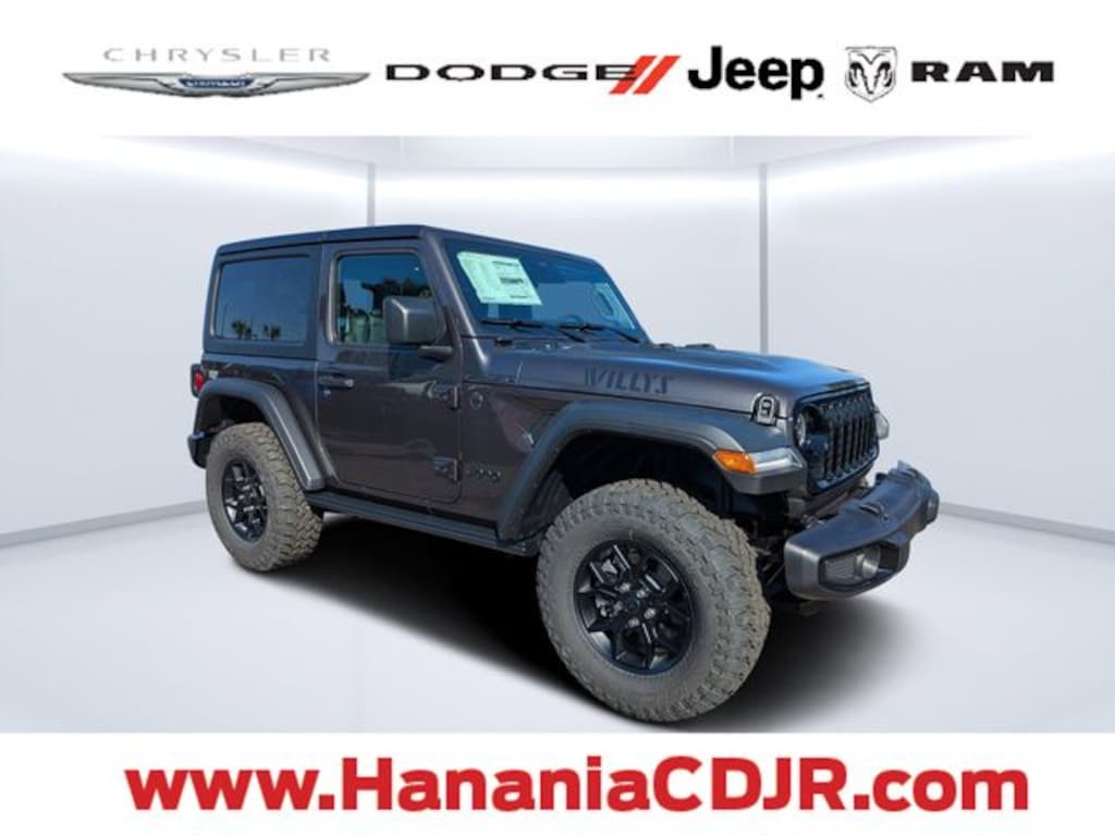 New 2026 Jeep Wrangler 2-DOOR WILLYS Sport Utility