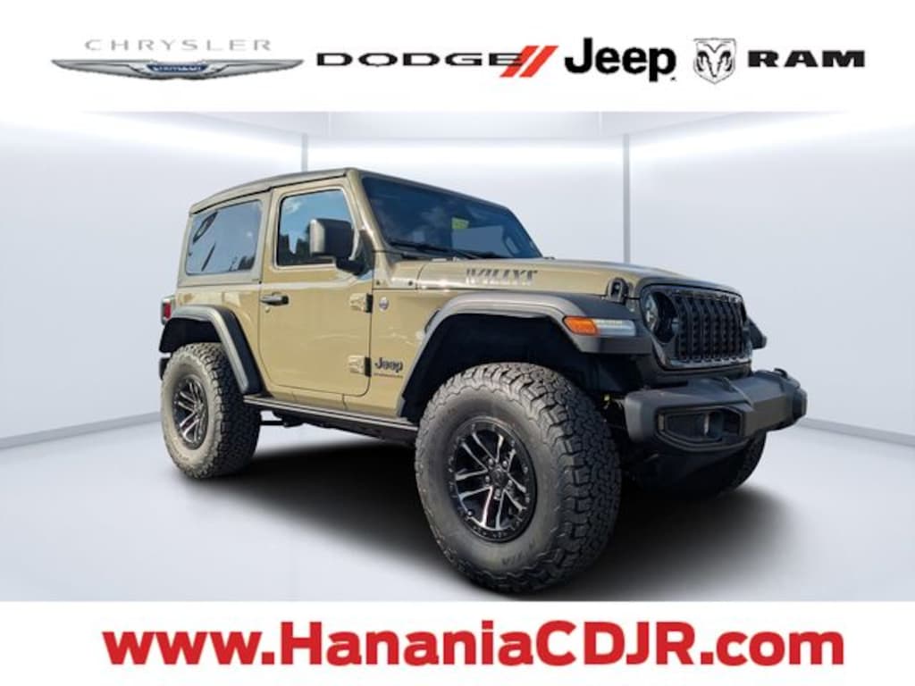 New 2026 Jeep Wrangler 2-DOOR WILLYS Sport Utility