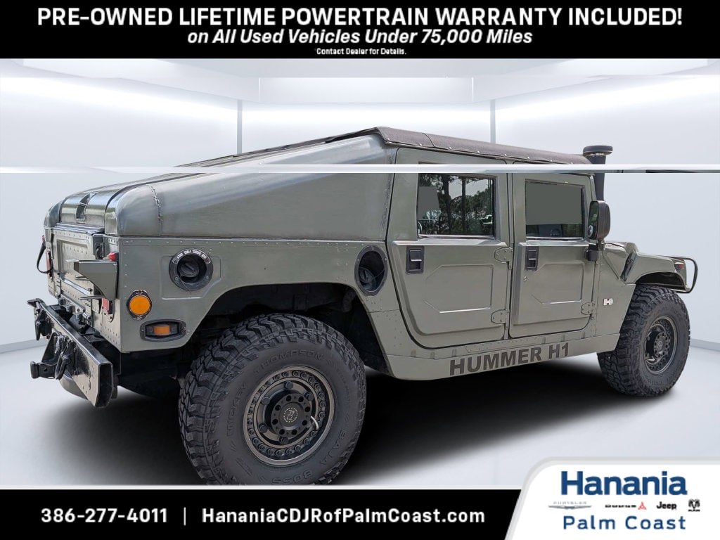 Used 2000 HUMMER H1 Open Top SUV