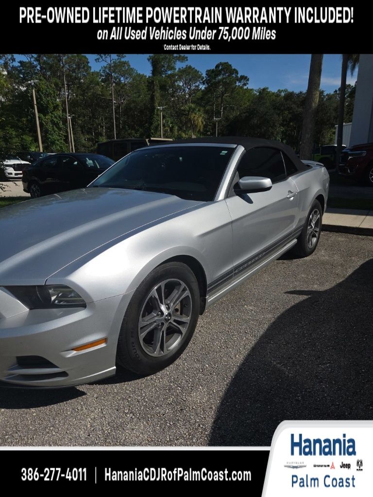 Used 2014 Ford Mustang V6 Premium with VIN 1ZVBP8EM8E5262578 for sale in Palm Coast, FL