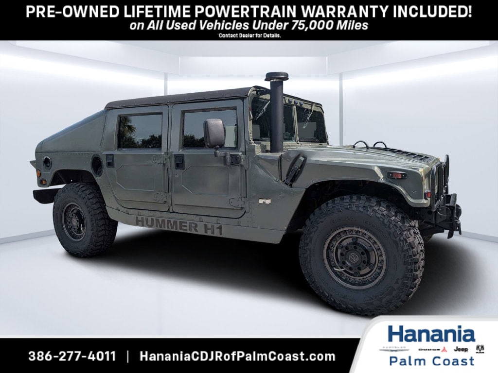 Used 2000 HUMMER H1 Open Top SUV