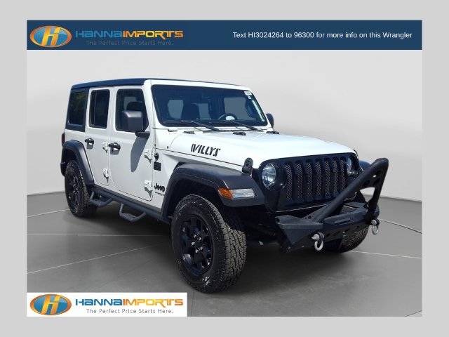 2021 Jeep Wrangler Unlimited Willys SUV