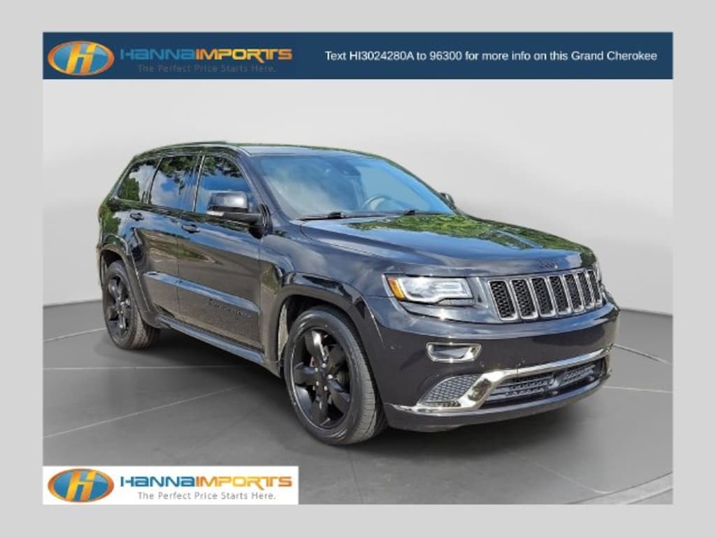 Used 2015 Jeep Grand Cherokee High Altitude SUV