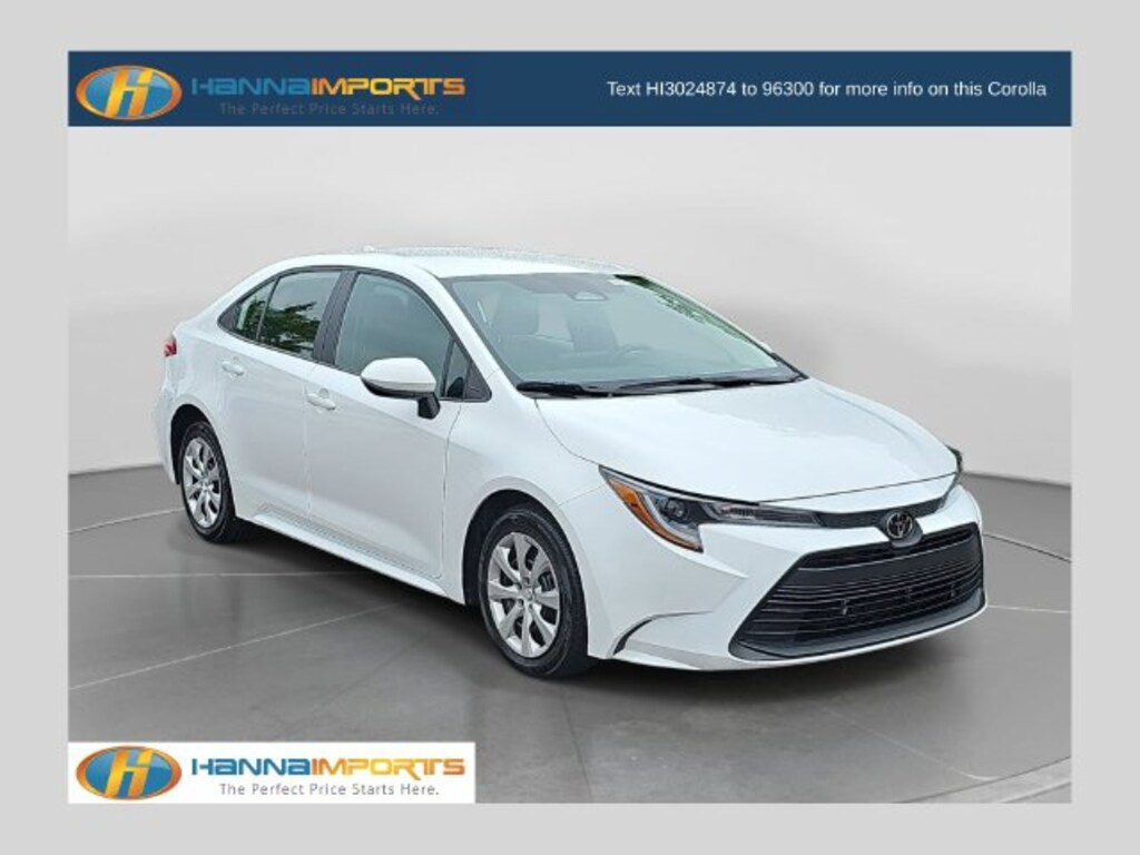 Used 2026 Toyota Corolla LE Sedan