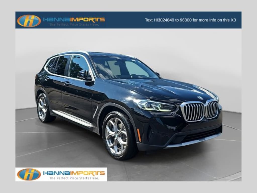 Used 2022 BMW X3 xDrive30i SUV
