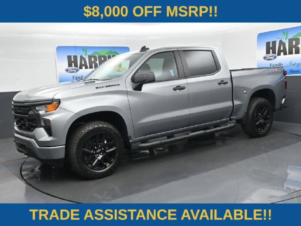 New 2026 Chevrolet Silverado 1500 Custom Truck