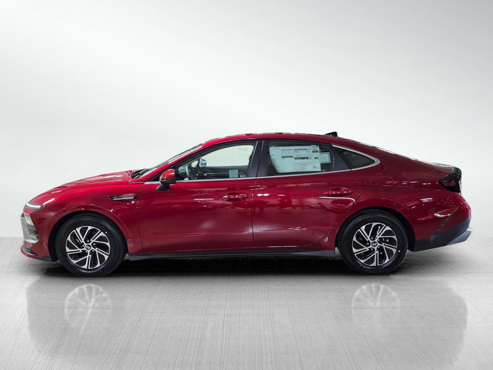 New 2026 Hyundai Sonata Hybrid Blue Sedan