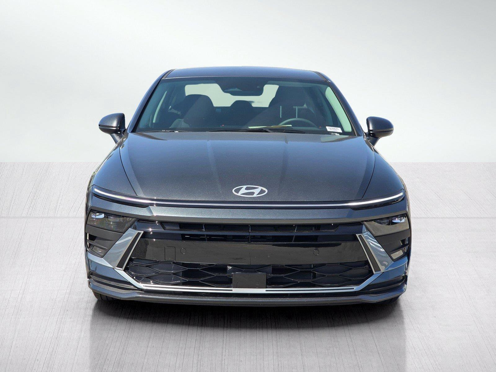 New 2027 Hyundai Sonata Hybrid Blue Sedan