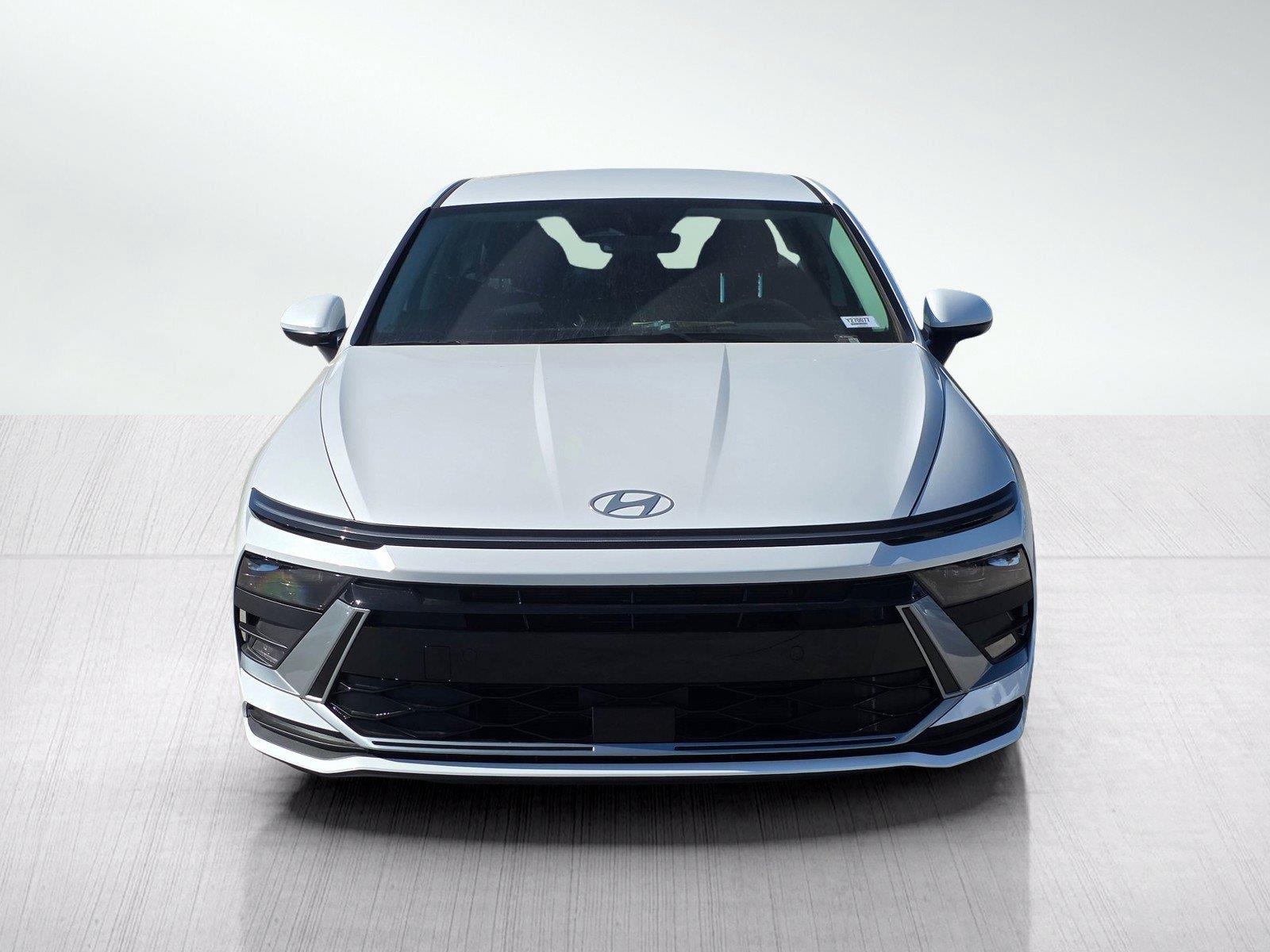 New 2027 Hyundai Sonata Hybrid Blue Sedan