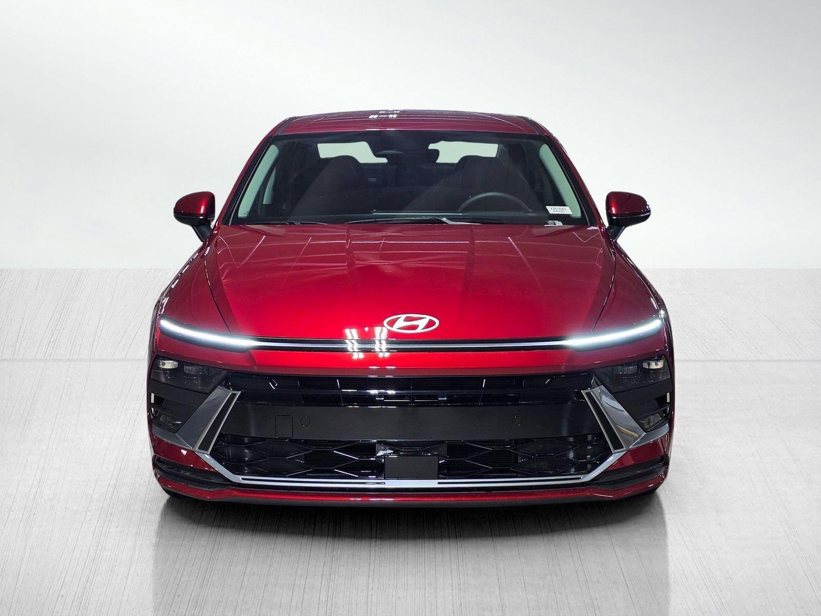 New 2026 Hyundai Sonata Hybrid Blue Sedan
