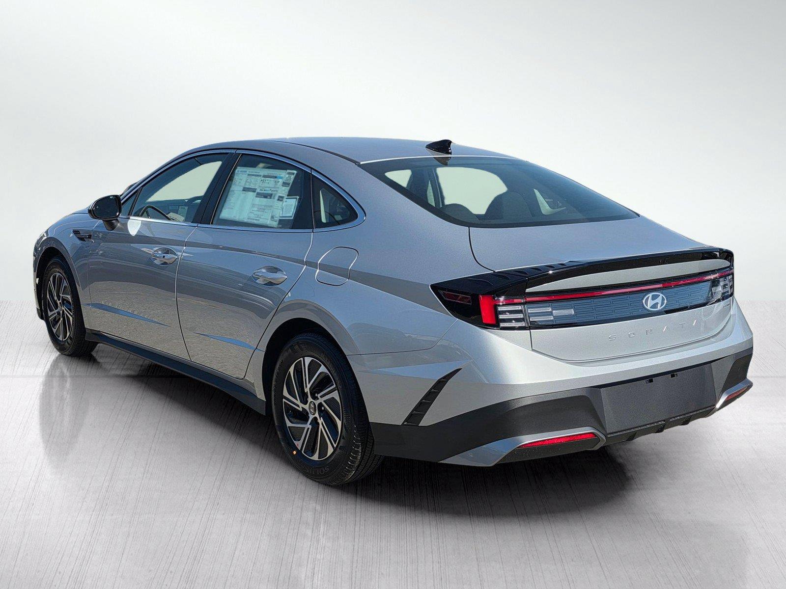 New 2027 Hyundai Sonata Hybrid Blue Sedan