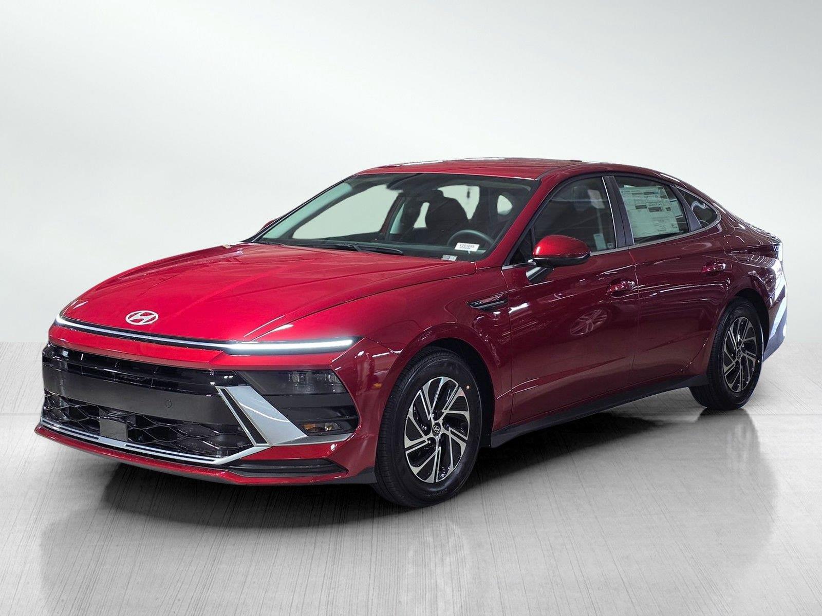 New 2026 Hyundai Sonata Hybrid Blue Sedan