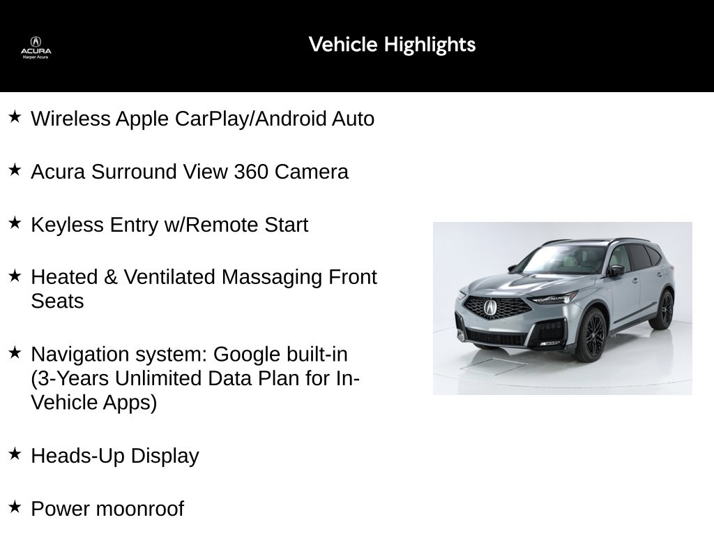 Certified 2026 Acura MDX A-Spec Advance Package SH-AWD SUV