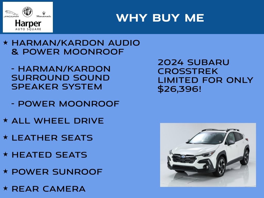 Used 2024 Subaru Crosstrek Limited SUV