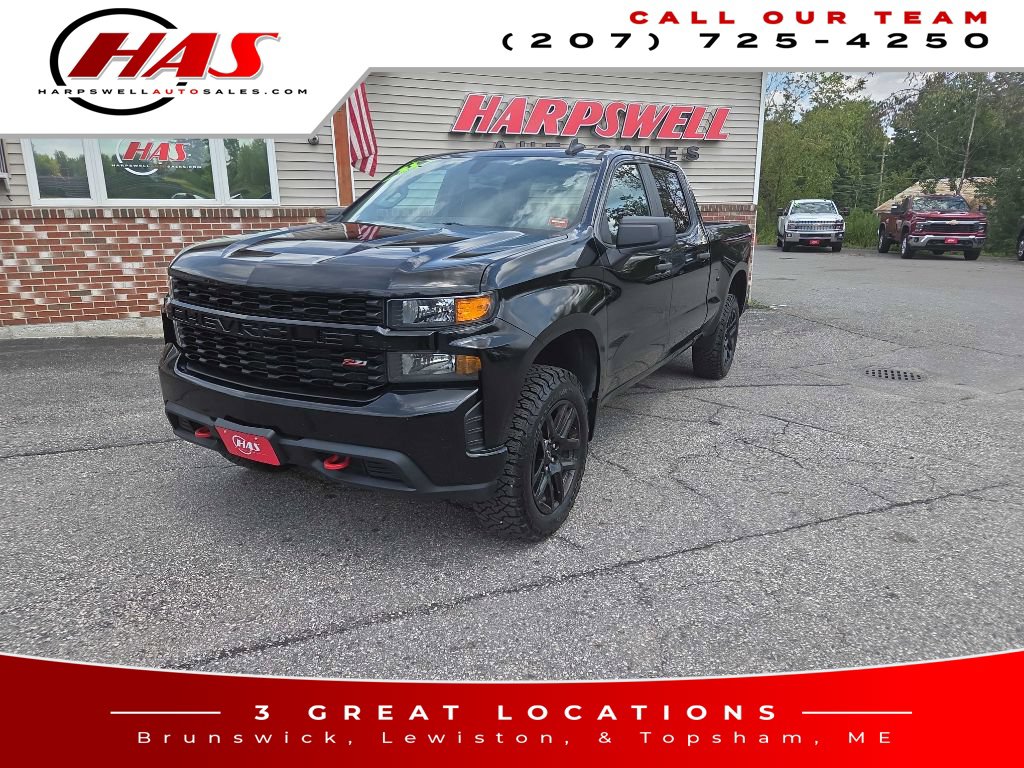 Used 2021 Chevrolet Silverado 1500 Custom Trail Boss Truck