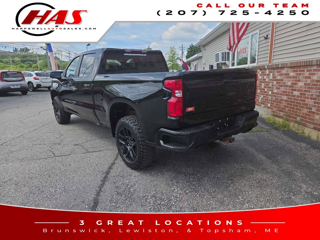Used 2021 Chevrolet Silverado 1500 Custom Trail Boss Truck