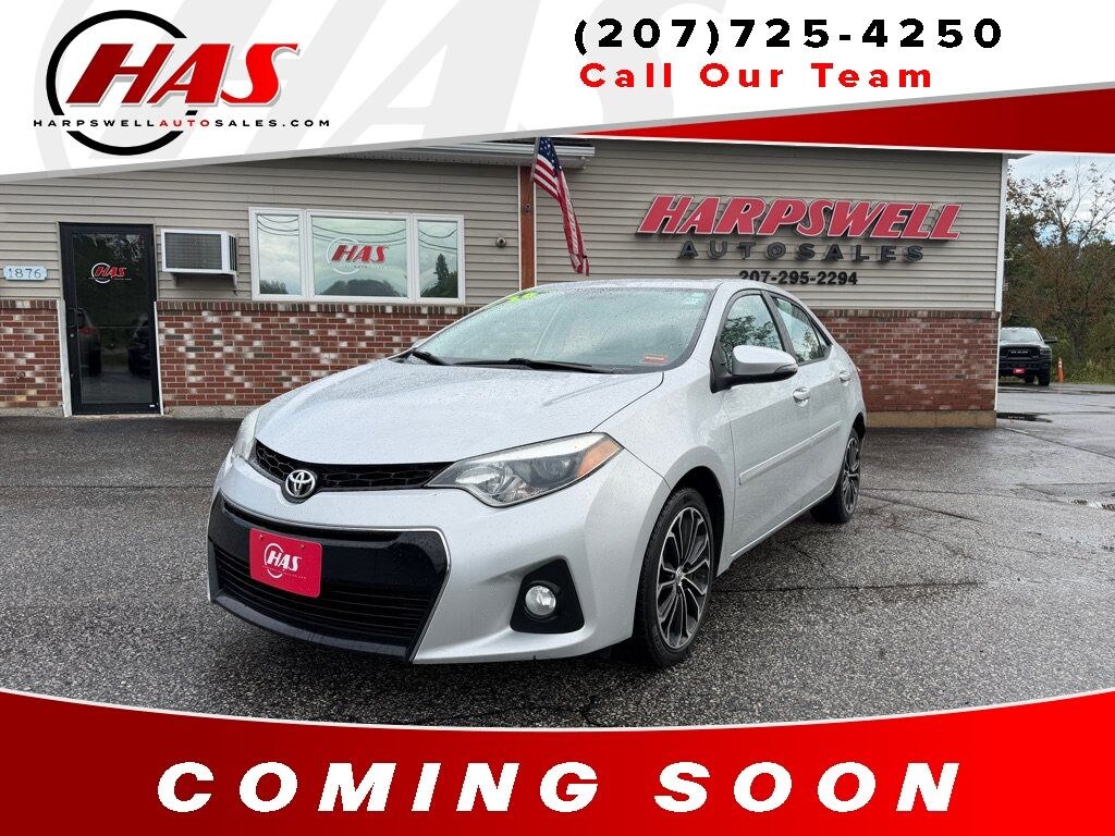 Used 2016 Toyota Corolla S Plus Sedan