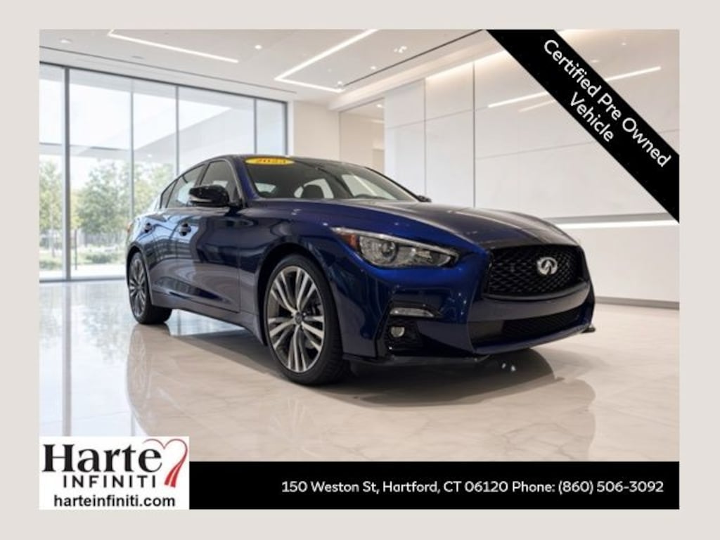Used 2023 INFINITI Q50 Sensory Sedan