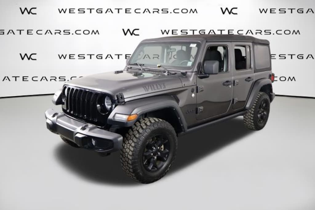 Used 2022 Jeep Wrangler Unlimited Willys SUV