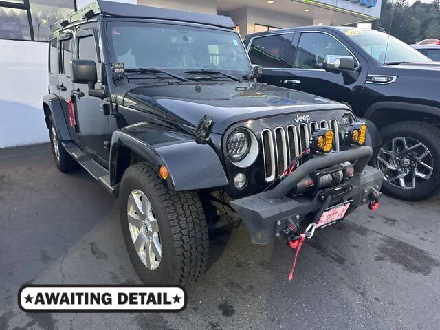 Used 2018 Jeep Wrangler JK Unlimited Sahara 4x4 SUV