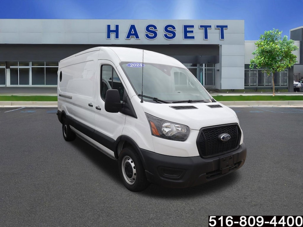 Used 2024 Ford Transit Cargo Van T250 RWD MED RF T-250 148 Med Rf 9070 GVWR RWD