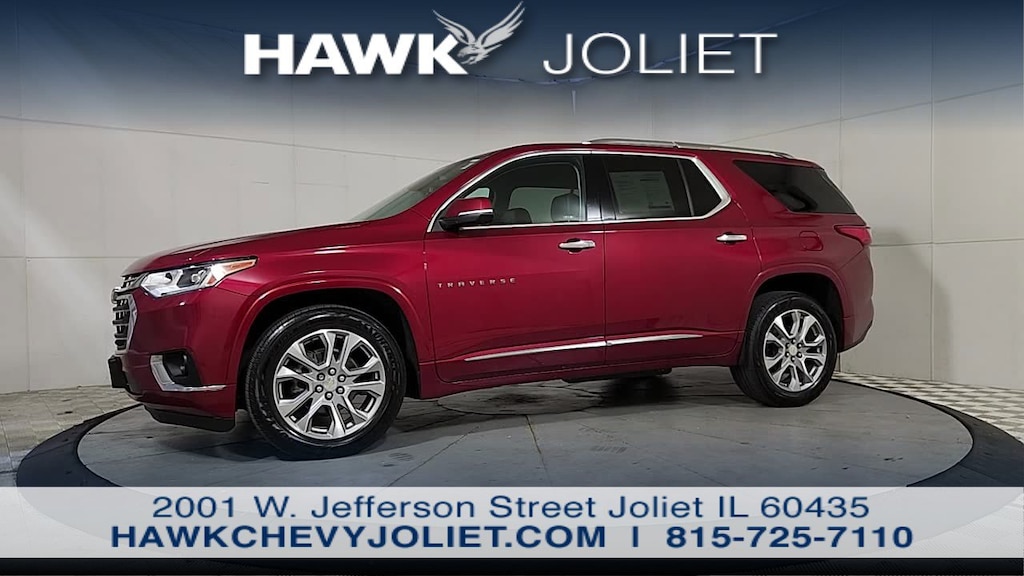 Used 2021 Chevrolet Traverse Premier SUV
