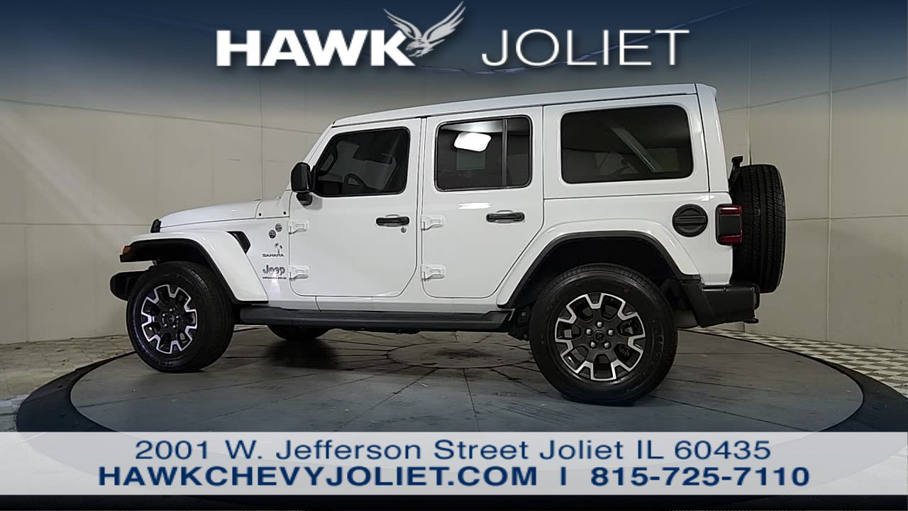 Used 2024 Jeep Wrangler 4-Door Sahara 4x4 SUV