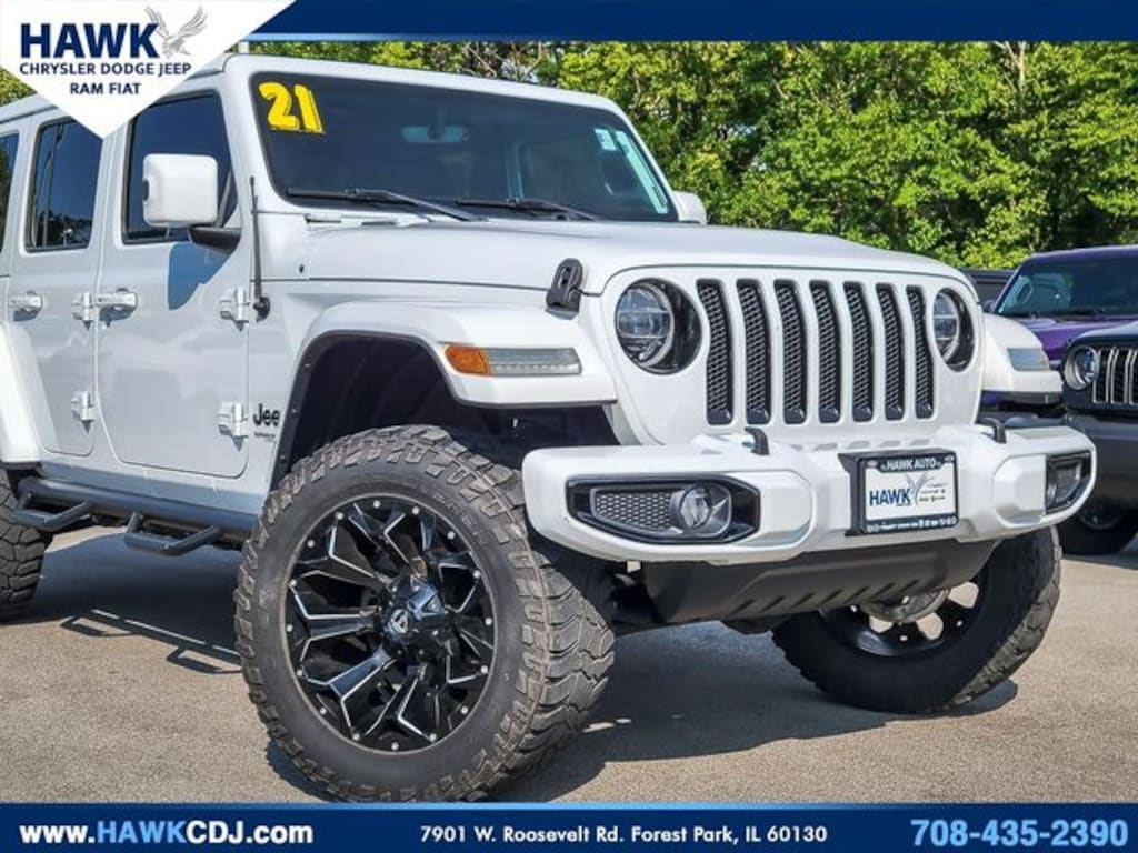 Used 2021 Jeep Wrangler Unlimited Sahara High Altitude SUV