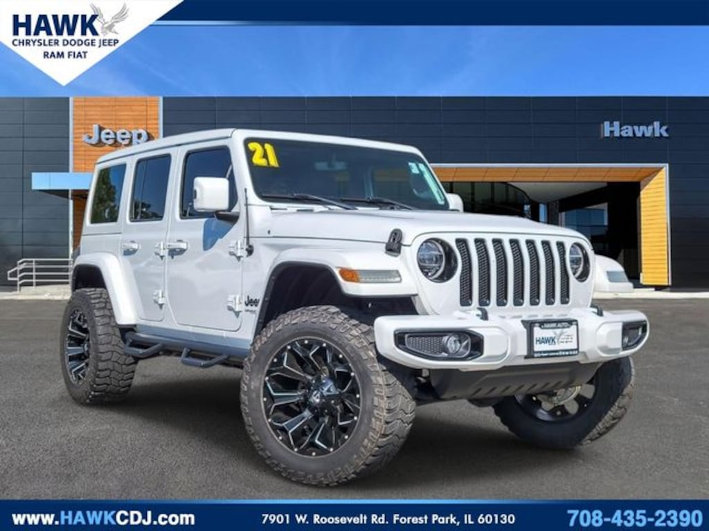 Used 2021 Jeep Wrangler Unlimited Sahara High Altitude SUV
