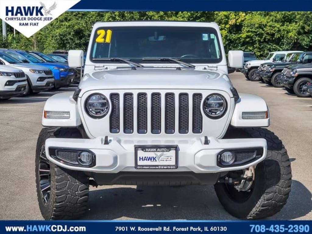 Used 2021 Jeep Wrangler Unlimited Sahara High Altitude SUV