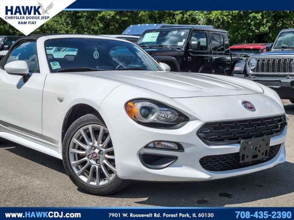 Used 2017 FIAT 124 Spider Classica Convertible