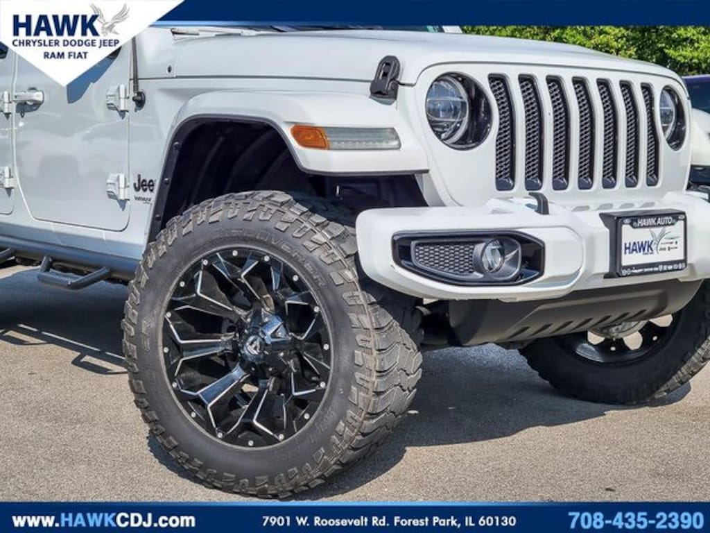 Used 2021 Jeep Wrangler Unlimited Sahara High Altitude SUV