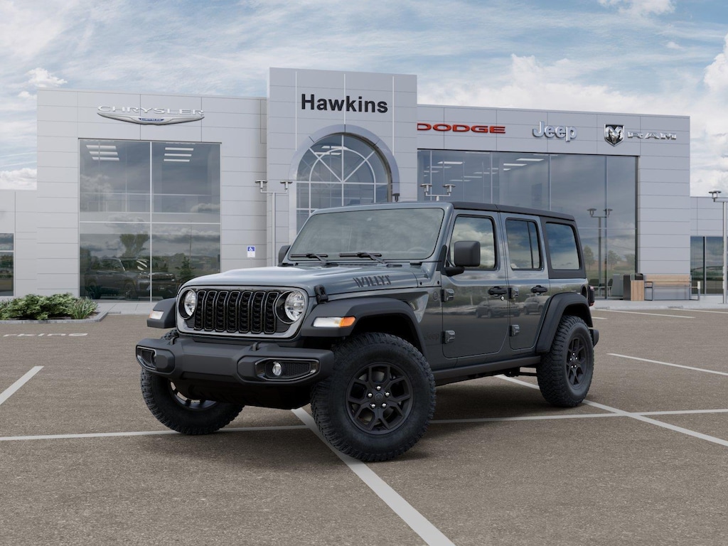 New 2026 Jeep Wrangler 4-DOOR WILLYS Sport Utility