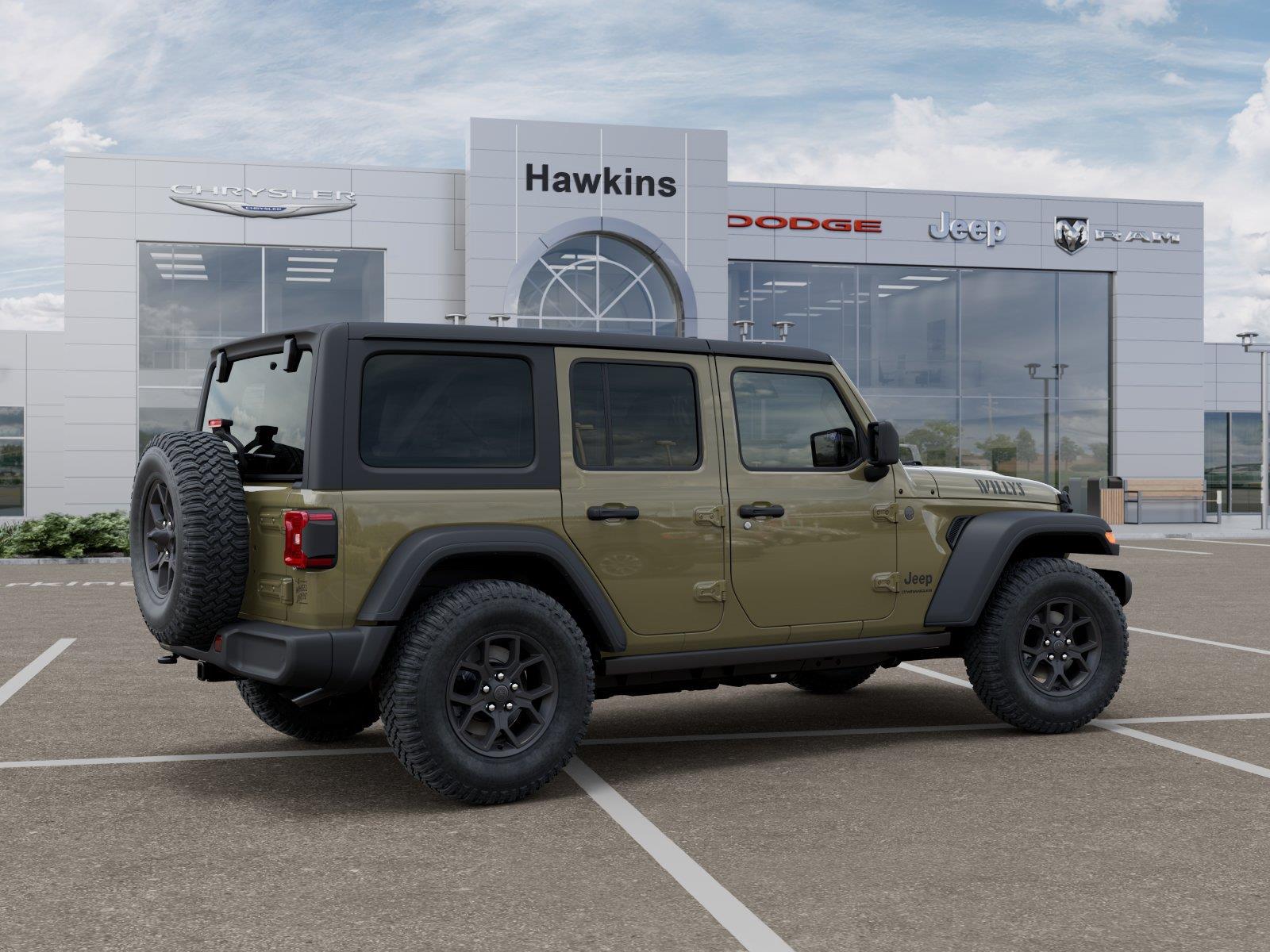 New 2026 Jeep Wrangler 4-DOOR WILLYS Sport Utility