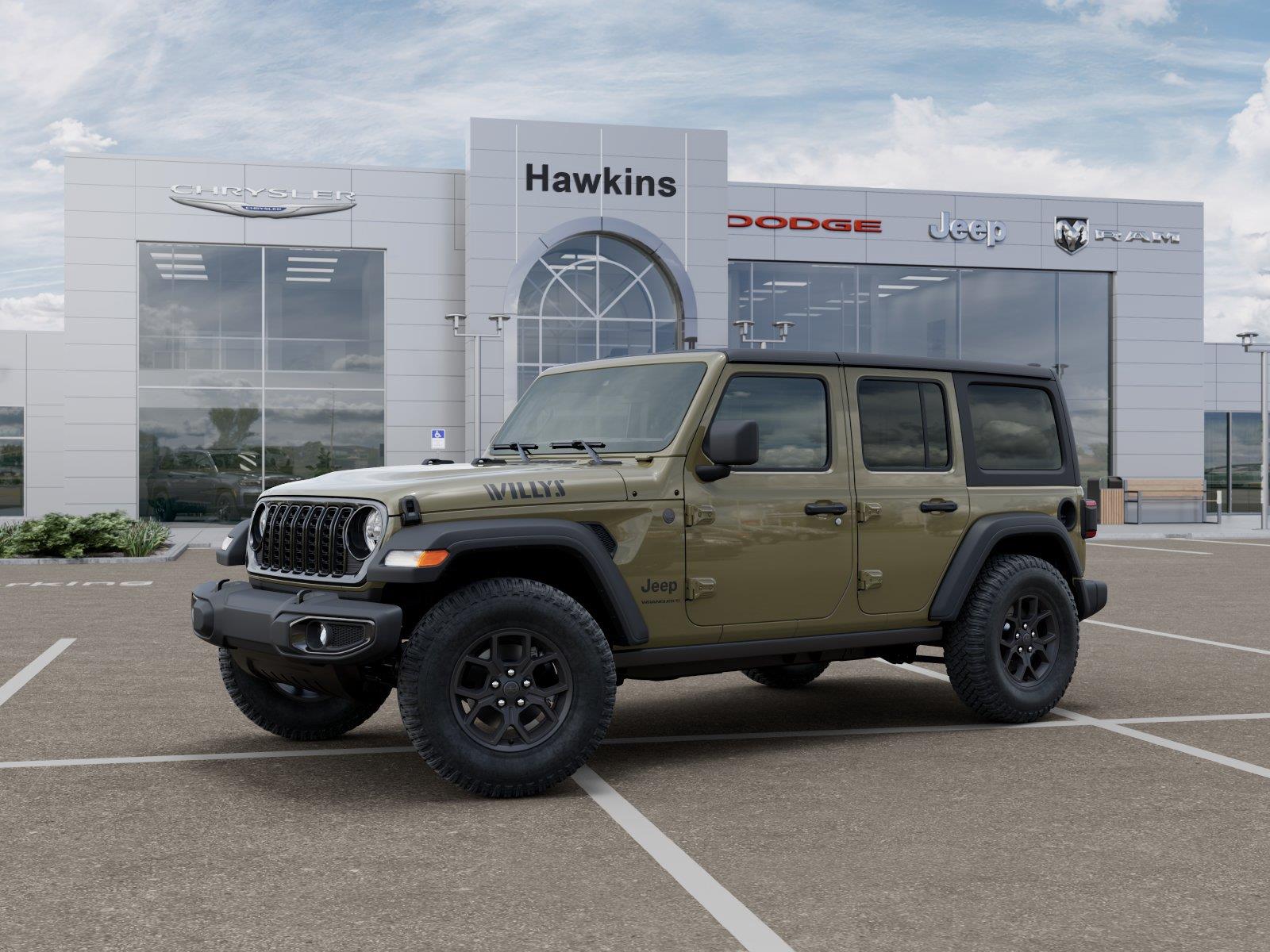 New 2026 Jeep Wrangler 4-DOOR WILLYS Sport Utility