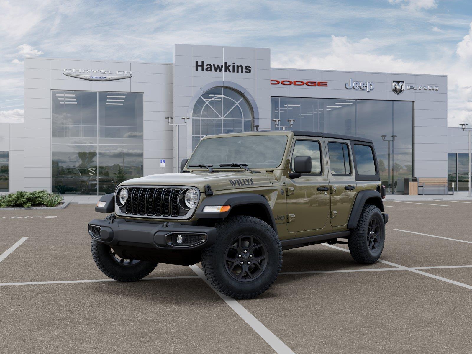 New 2026 Jeep Wrangler 4-DOOR WILLYS Sport Utility