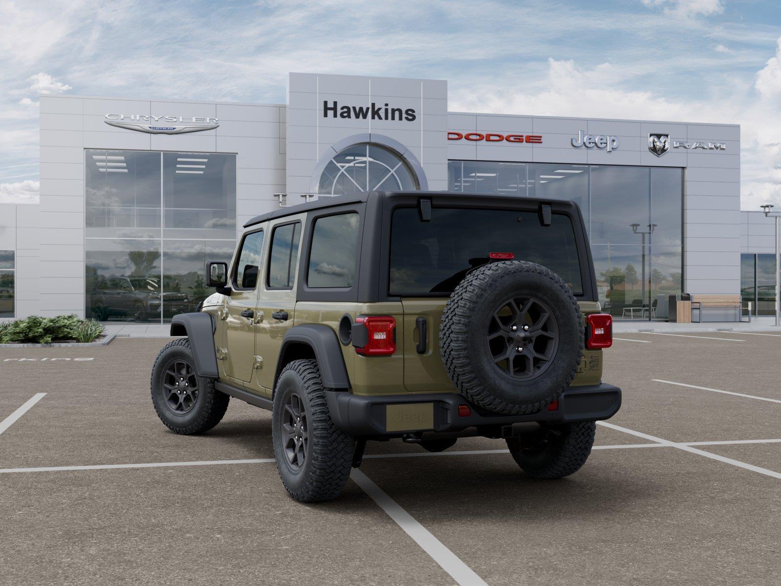 New 2026 Jeep Wrangler 4-DOOR WILLYS Sport Utility