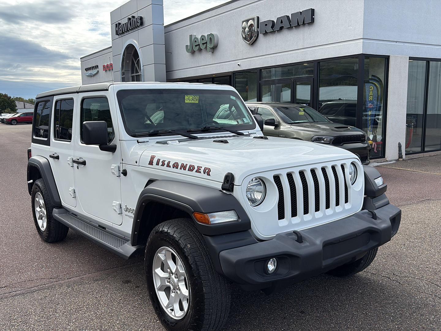 Used 2021 Jeep Wrangler Unlimited Islander SUV
